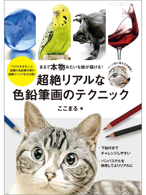 ここまる作の超絶リアルな色鉛筆画のテクニック：まるで本物みたいな絵が描ける!の作品詳細 - 貸出可能